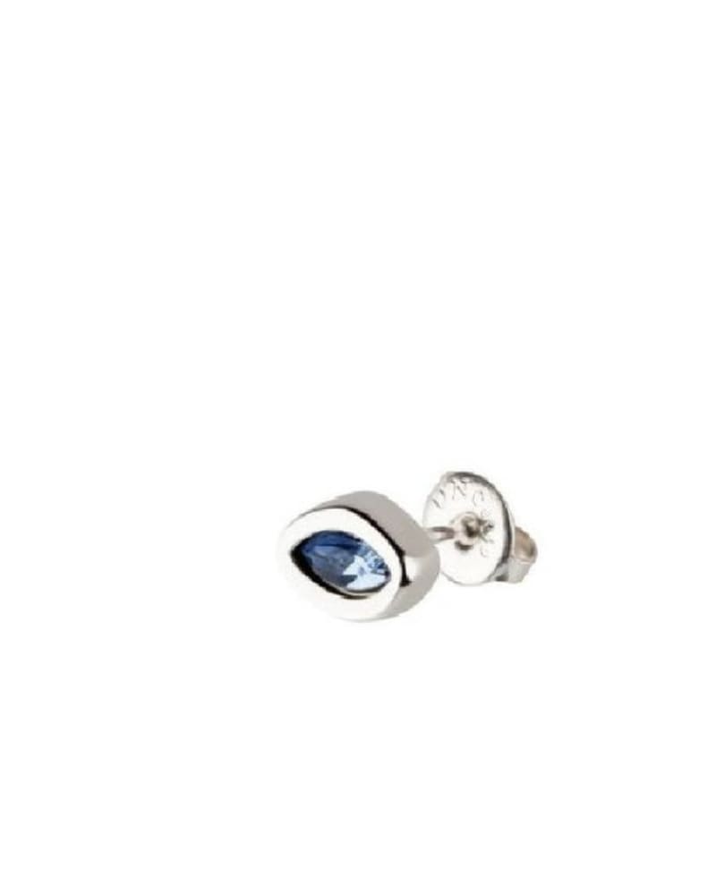 Front of a model wearing a size O/S Leaky Stud in in Silver by UNOde50. | dia_product_style_image_id:345982
